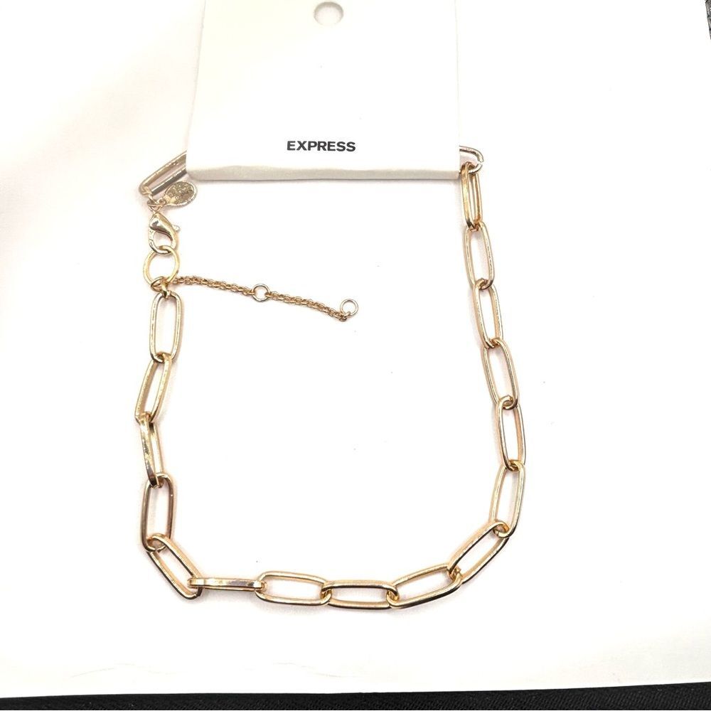 Express Gold Chain Link Necklace
